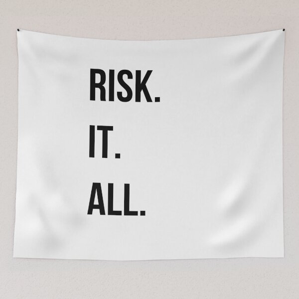 Item preview, Risk It All Motivational designed and sold by VasInd.