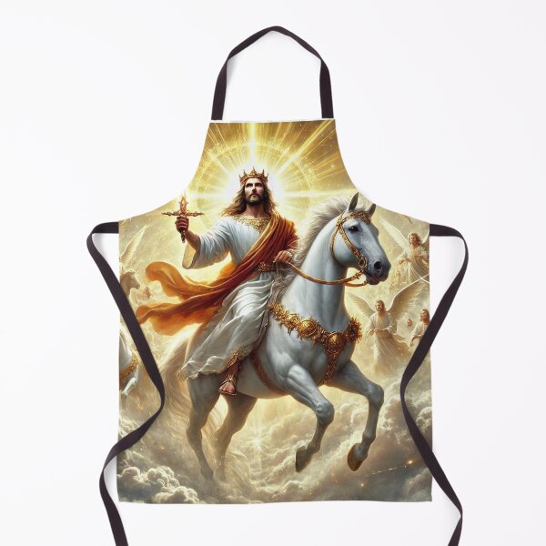 Item preview, “The King of Kings Comes in Glory - Jesus Riding the White Horse” designed and sold by Bigornia.