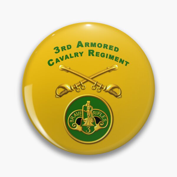 Item preview, 3rd ACR Armored Cavalry Regiment “Brave Rifles”  designed and sold by SoldierAlways.