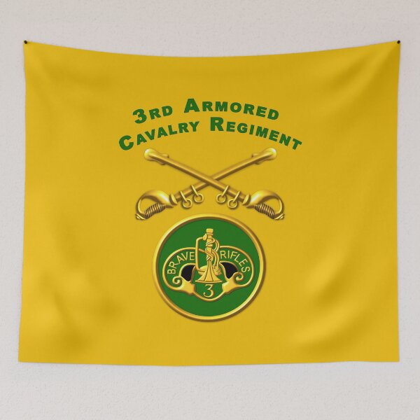 Item preview, 3rd ACR Armored Cavalry Regiment “Brave Rifles”  designed and sold by SoldierAlways.
