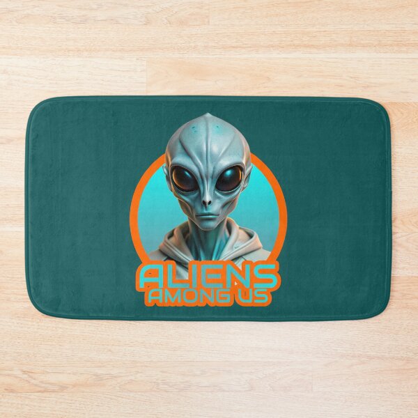 Item preview, ALIENS AMONG US - ALIENS - GRAY MAN designed and sold by CuPensky.