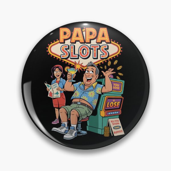 Item preview, Papa Slots Casino Lover Design designed and sold by GiftedExplorer.