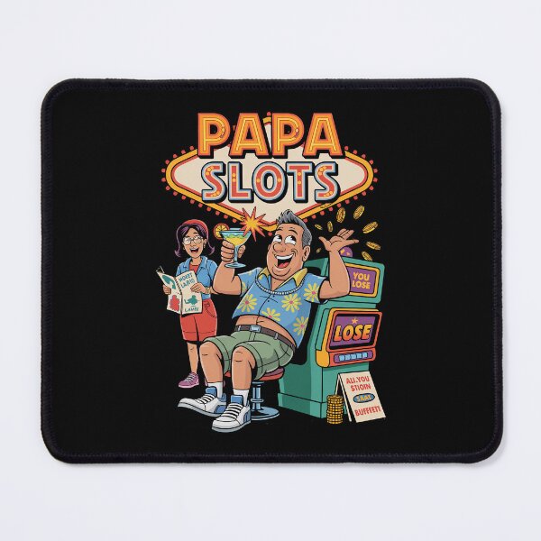 Item preview, Papa Slots Casino Lover Design designed and sold by GiftedExplorer.