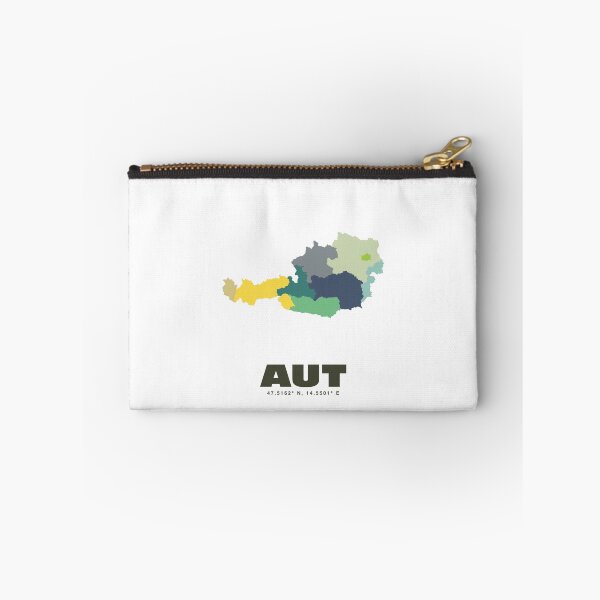 Item preview, Colorful Austria Map - Modern Minimalist Design (AUT) designed and sold by CartoPrints.