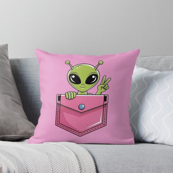 Item preview, Cute Alien in Pocket designed and sold by Suwit Thiamtanong.