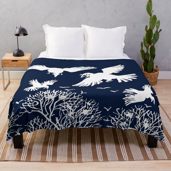 Item preview, Walter Crane Flock of Crows designed and sold by Pixelchicken.