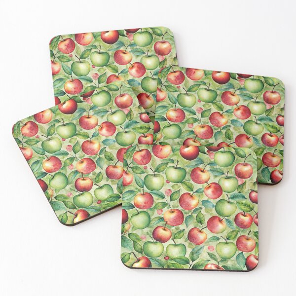 Item preview, DELICIOUS RED AND GREEN APPLES - DELICIOUS FRUITS designed and sold by CuPensky.