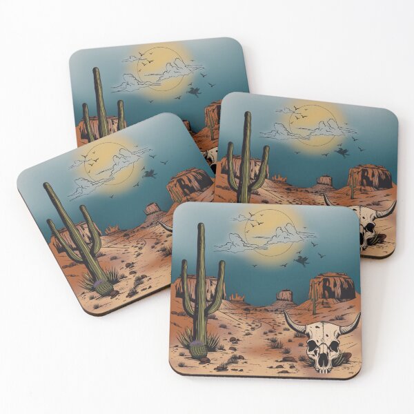 Item preview, Desert Scene and surprise in the sky designed and sold by Onehappyhook.