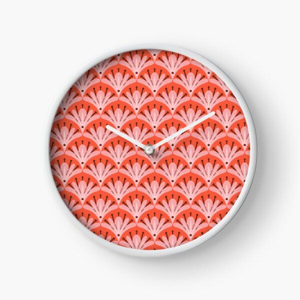 Aperçu de l'œuvre Motif coloré avec des fleurs roses créée et vendue par lilliblomma.