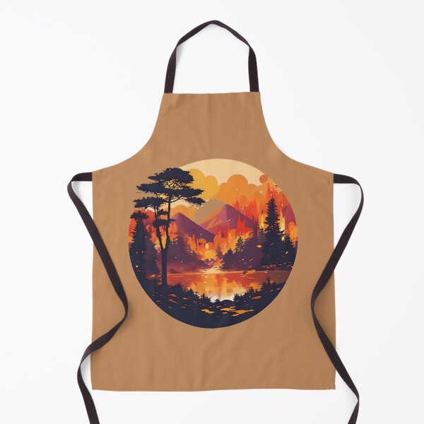 Item preview, Flames in The Forest designed and sold by SUNRISE DESIGNS.