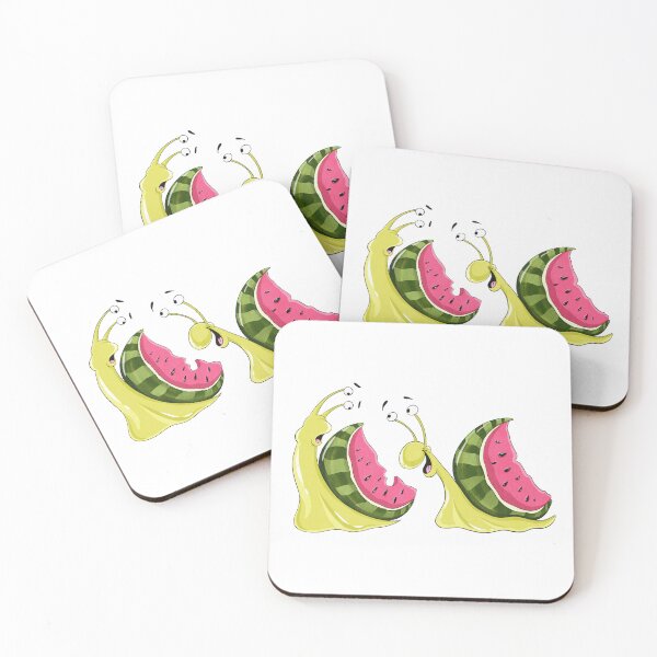 Item preview, Whimsical Watermelon Snails designed and sold by Catsspirit.