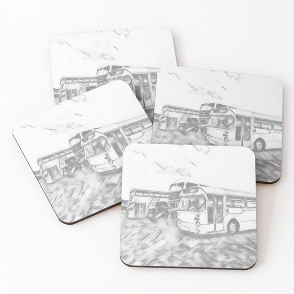 Item preview, Vintage Buses In Fine Detail designed and sold by Fearless-Fox.