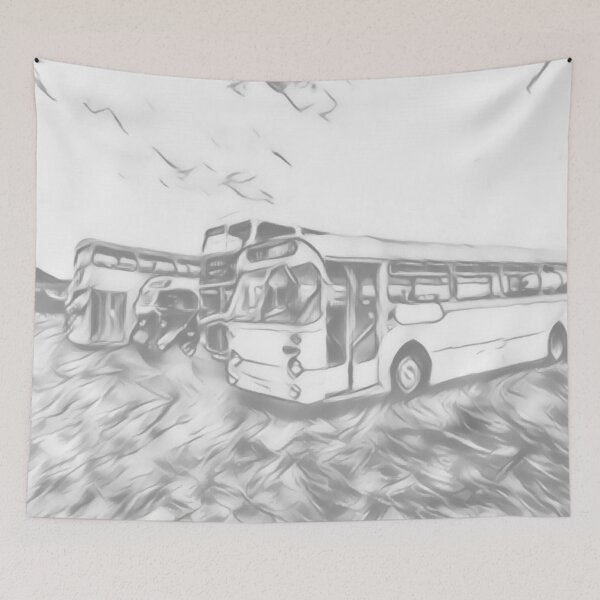 Item preview, Vintage Buses In Fine Detail designed and sold by Fearless-Fox.