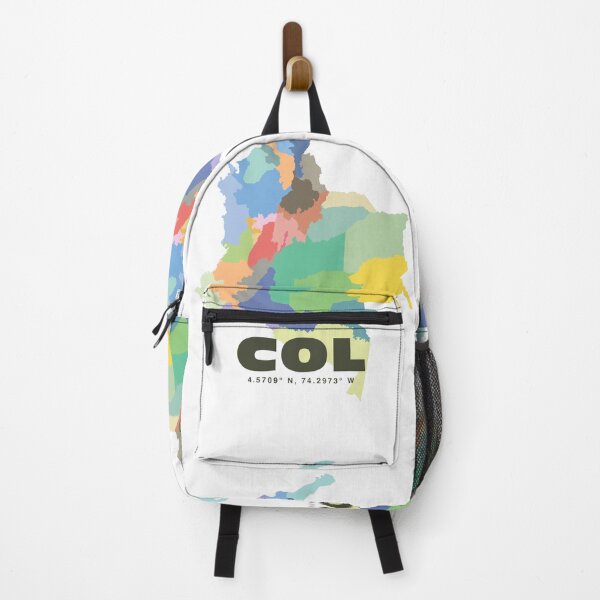 Item preview, Colorful Colombia Map - Modern Minimalist Design (COL) designed and sold by CartoPrints.