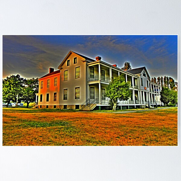 Item preview, Fort Worden ~ Administration Building ~  HDR Series ~ designed and sold by lanebrain photography.