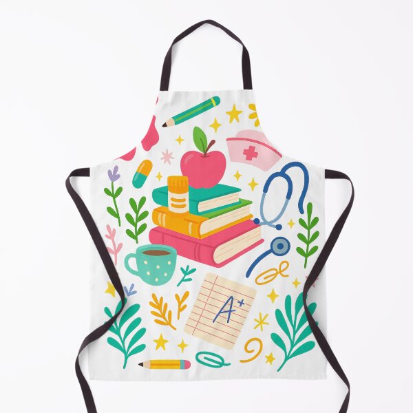Item preview, Cute Nursing Student Essentials Illustration designed and sold by Giuggimade.
