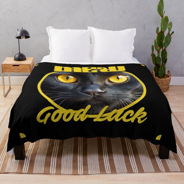 Item preview, MEW! GOOD LUCK - BLACK CAT - BEAUTIFUL EYES designed and sold by CuPensky.