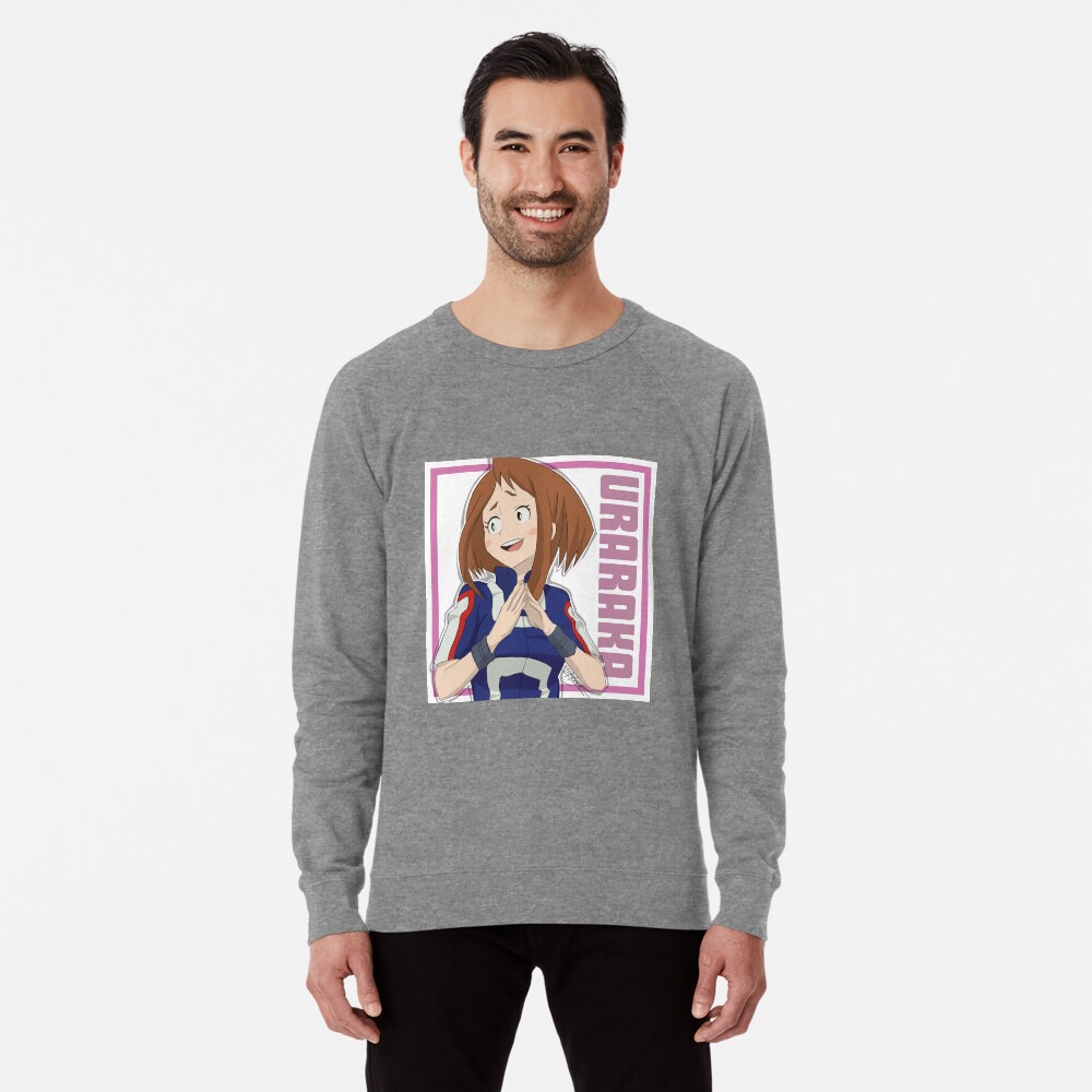 Boku No Hero Academia Ochako Uraraka Lightweight Sweatshirt By