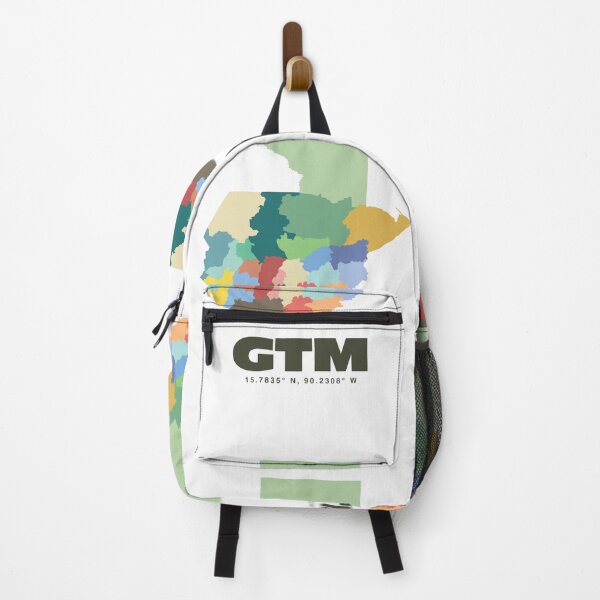 Item preview, Colorful Guatemala Map - Modern Minimalist Design (GTM) designed and sold by CartoPrints.