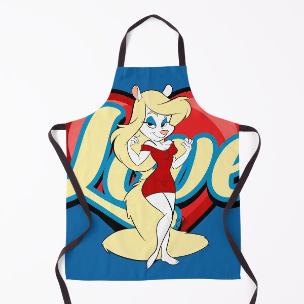 Item preview, MINERVA LOVE HEART - FURRY BLONDE GIRL - RETRO VINTAGE CARTOON 90S - D1 designed and sold by CuPensky.