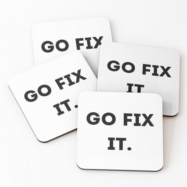 Item preview, Go Fix It – Motivational Design for Problem Solvers designed and sold by VasInd.