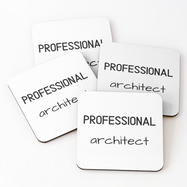 Item preview, Professional Architect - black designed and sold by VasInd.