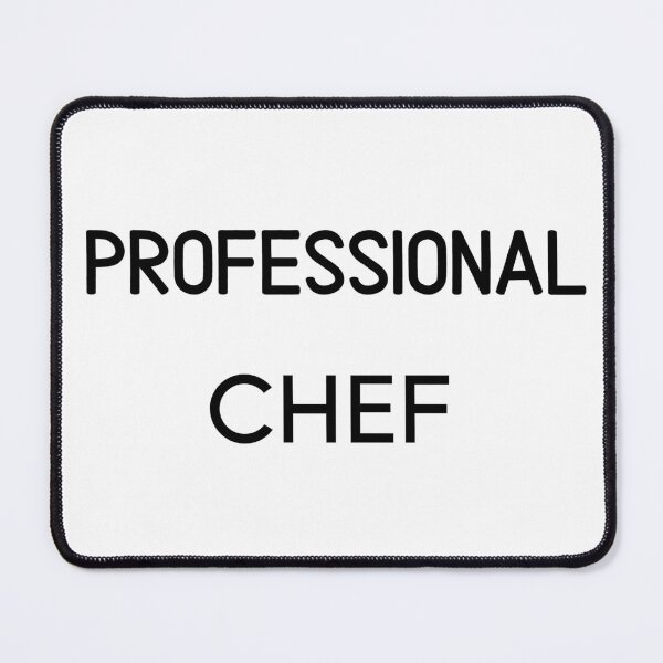 Item preview, Professional Chef - black designed and sold by VasInd.