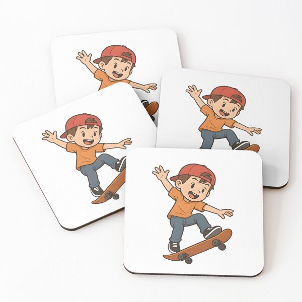 Item preview, The boy was playing on a skateboard. designed and sold by CHAMP639.
