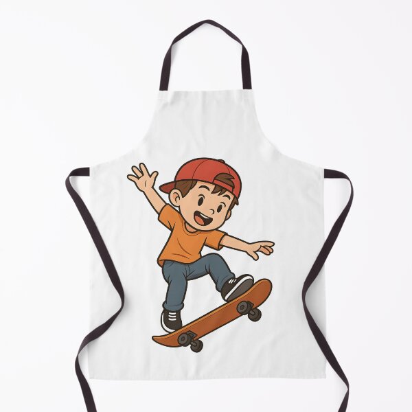 Item preview, The boy was playing on a skateboard. designed and sold by CHAMP639.