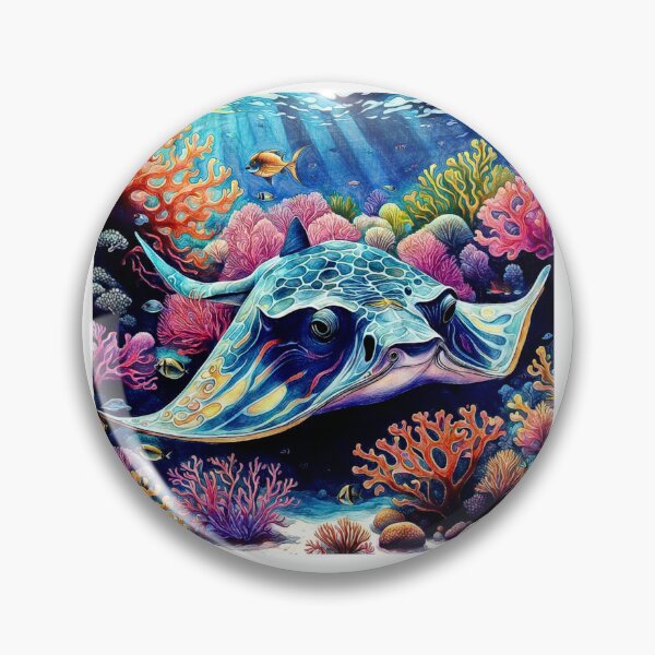 Item preview, Colorful Stingray Arraia designed and sold by Helios Be. Lavsh.