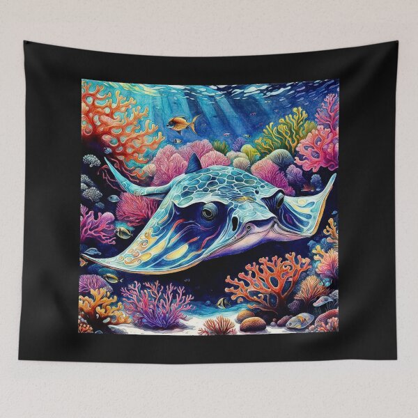 Item preview, Colorful Stingray Arraia designed and sold by Helios Be. Lavsh.