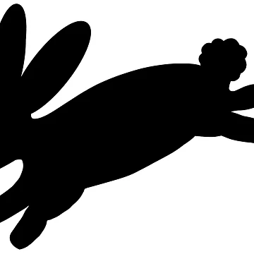 Artwork thumbnail, Simple Jumping Rabbit by Uni77