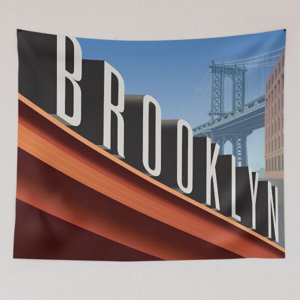 Item preview, Brooklyn New York designed and sold by HeylDesign.
