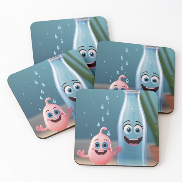 Item preview, Nature-Inspired Water Characters: Fun and Playful designed and sold by KilianSzmid.