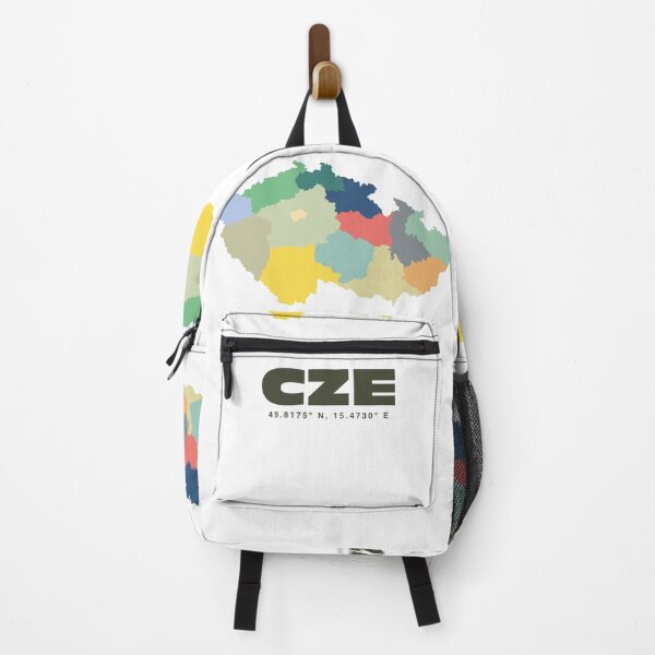Item preview, Colorful Czech Republic Map - Modern Minimalist Design (CZE) designed and sold by CartoPrints.