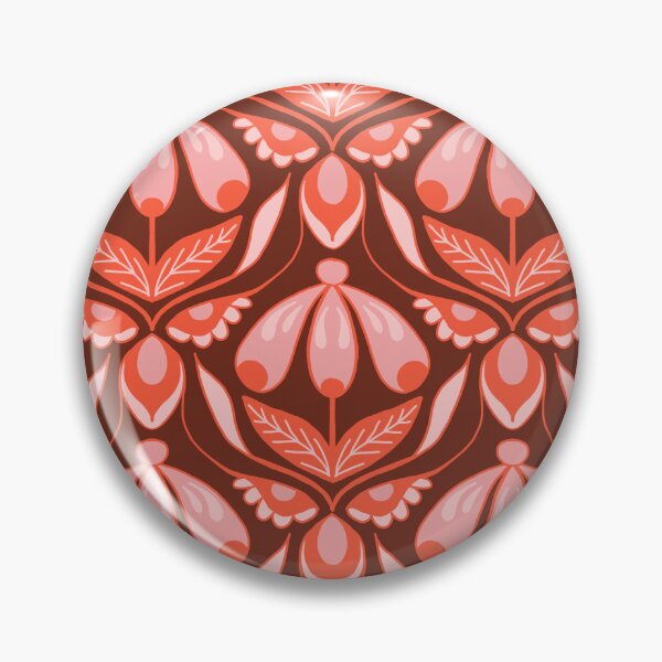 Item preview, Floral pattern with leaf ornament designed and sold by lilliblomma.