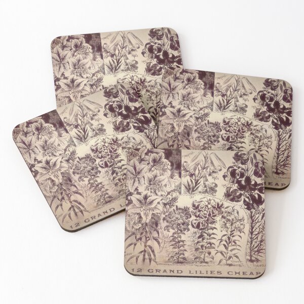 Item preview, Vintage Cottage Décor: 12 Grand Lilies designed and sold by The Real Victorian.