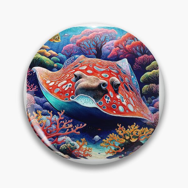 Item preview, Colorful Stingray Arraia#1 designed and sold by Helios Be. Lavsh.