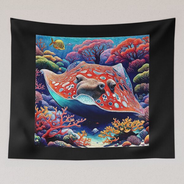 Item preview, Colorful Stingray Arraia#1 designed and sold by Helios Be. Lavsh.