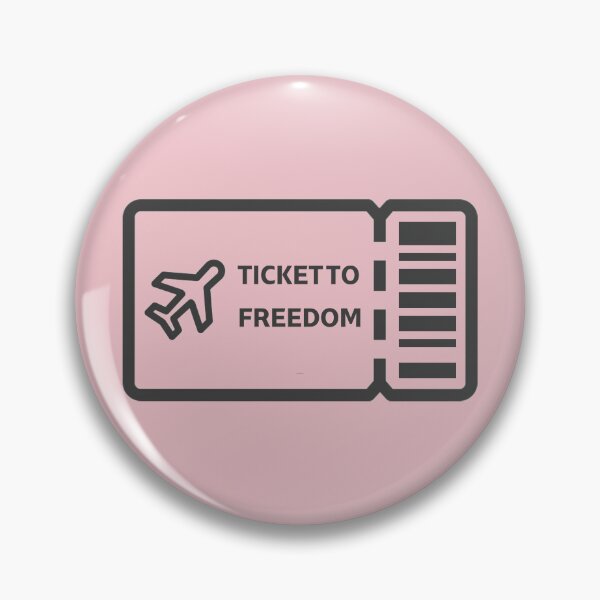 Item preview, Ticket to freedom - Motivational Design for Women designed and sold by HolaNomad.