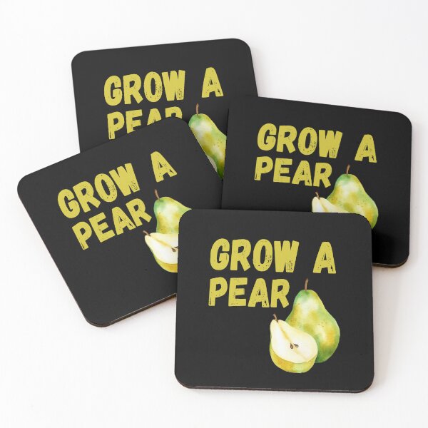 Item preview, Grow A Pear Funny Fruit Pun designed and sold by Text2tee.