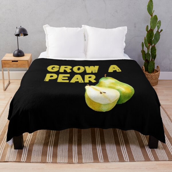 Item preview, Grow A Pear Funny Fruit Pun designed and sold by Text2tee.