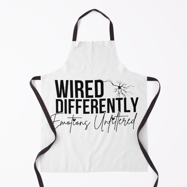 Item preview, Wired differently, emotions unfiltered designed and sold by Chrystelle Hubert.