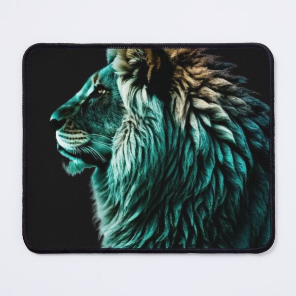 Item preview, Majestic Lion Profile in Vibrant Colors designed and sold by gpkool.
