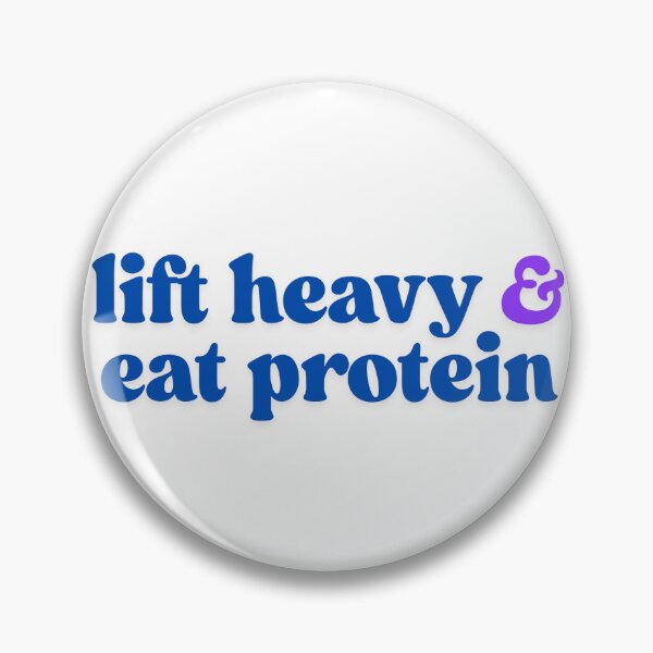Item preview, lift heavy & eat protein designed and sold by AHpip.