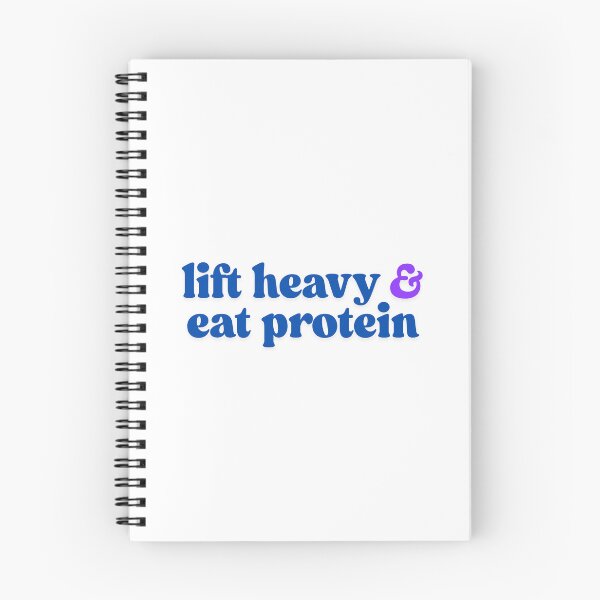 Item preview, lift heavy & eat protein designed and sold by AHpip.