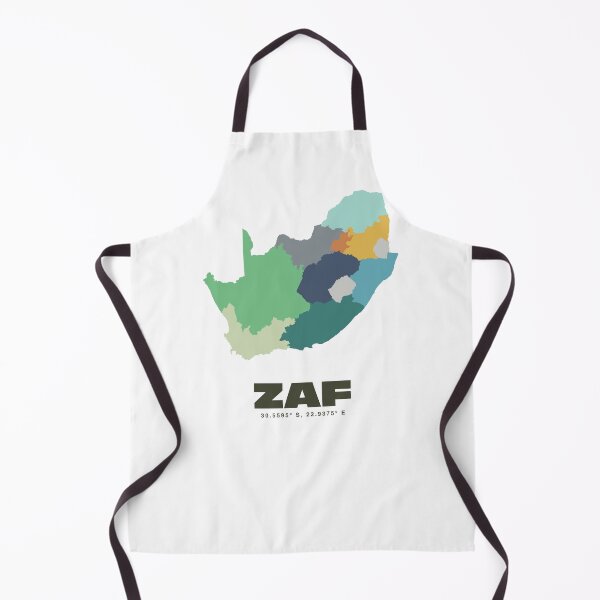 Item preview, Colorful South Africa Map - Modern Minimalist Design (ZAF) designed and sold by CartoPrints.