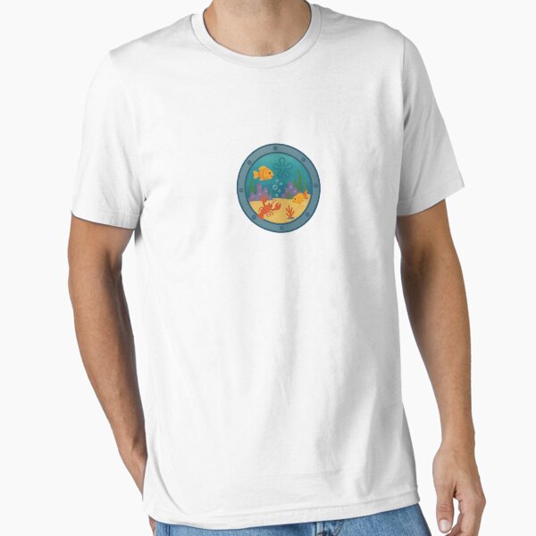 Aperçu de l'œuvre Bob l'éponge La Fenêtre sous l'océan créée et vendue par Dreamtshirt07.
