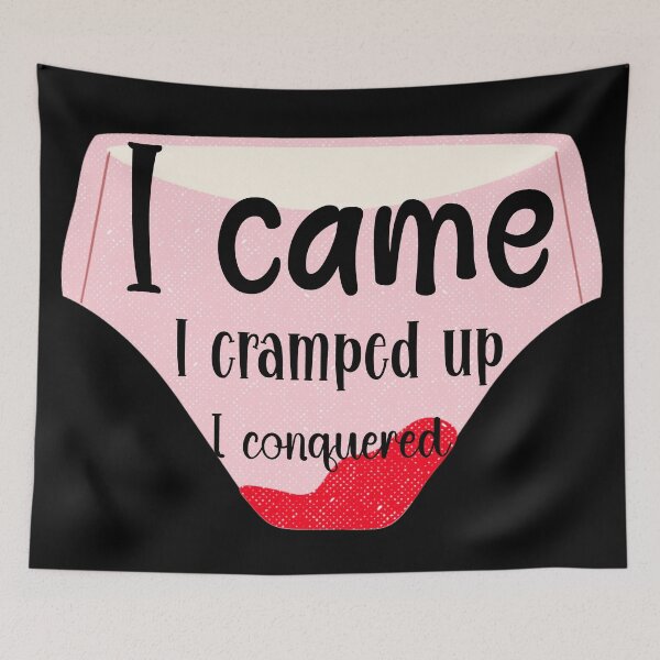 Item preview, I came, i cramped up, I conquered  designed and sold by Fr0mtheMachine.
