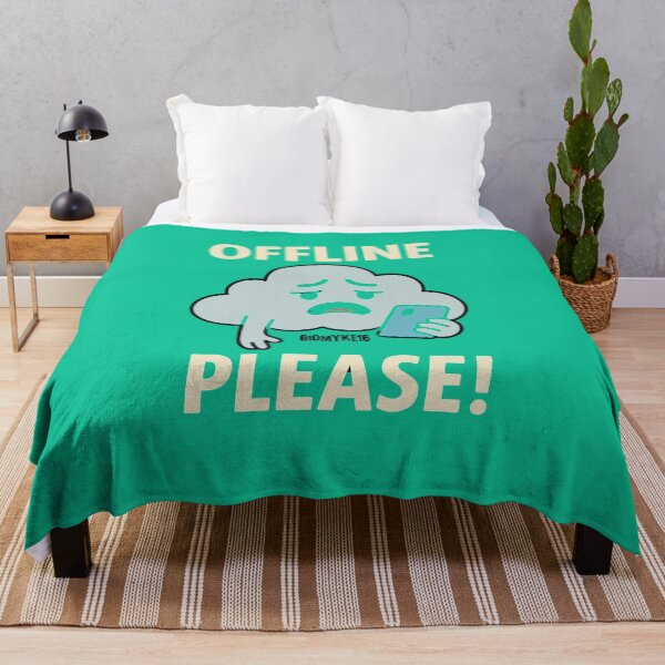 Item preview, Offline Please - Cloud Mood Funny Design designed and sold by Giomyke16.